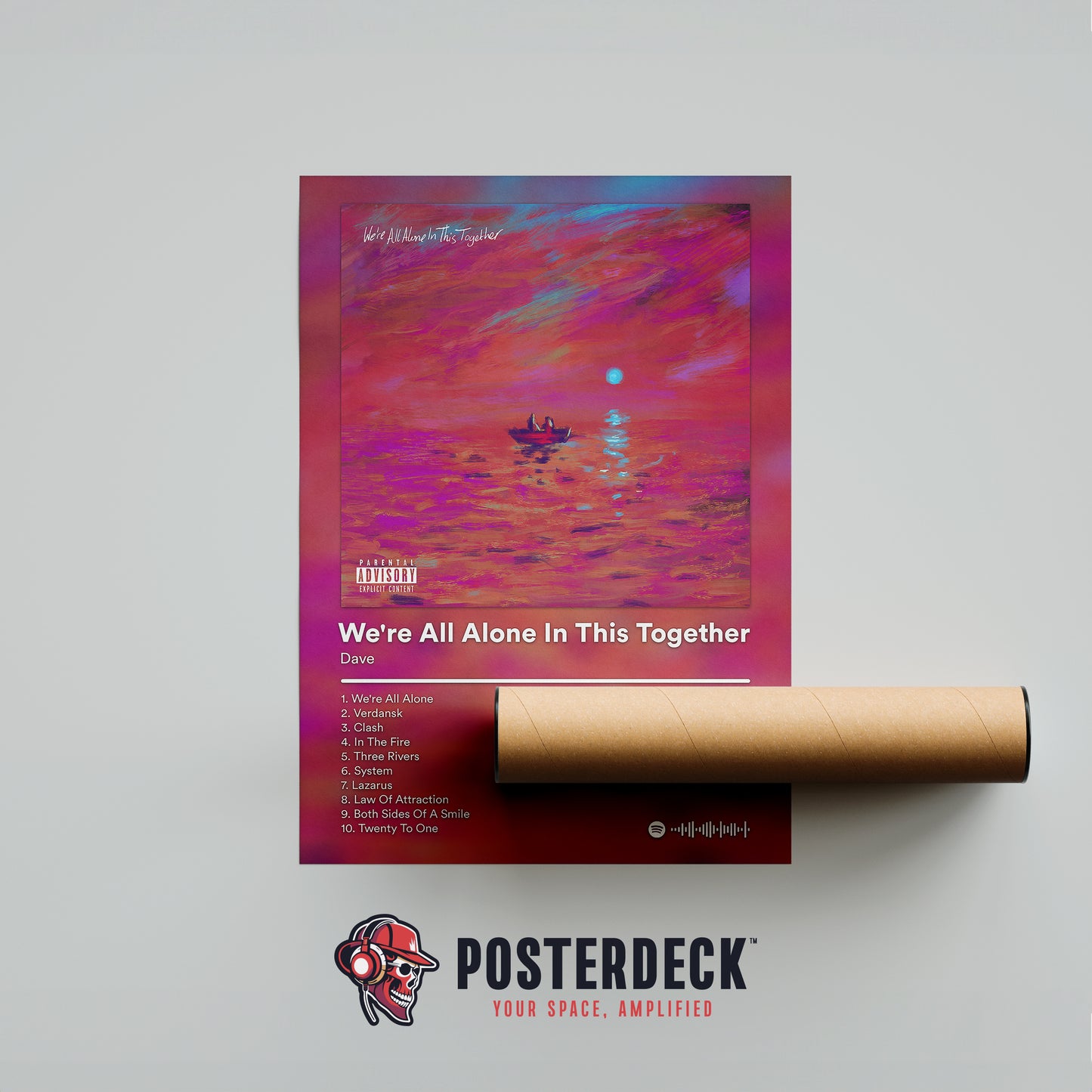 Dave 'We're All In This Together' Album Poster