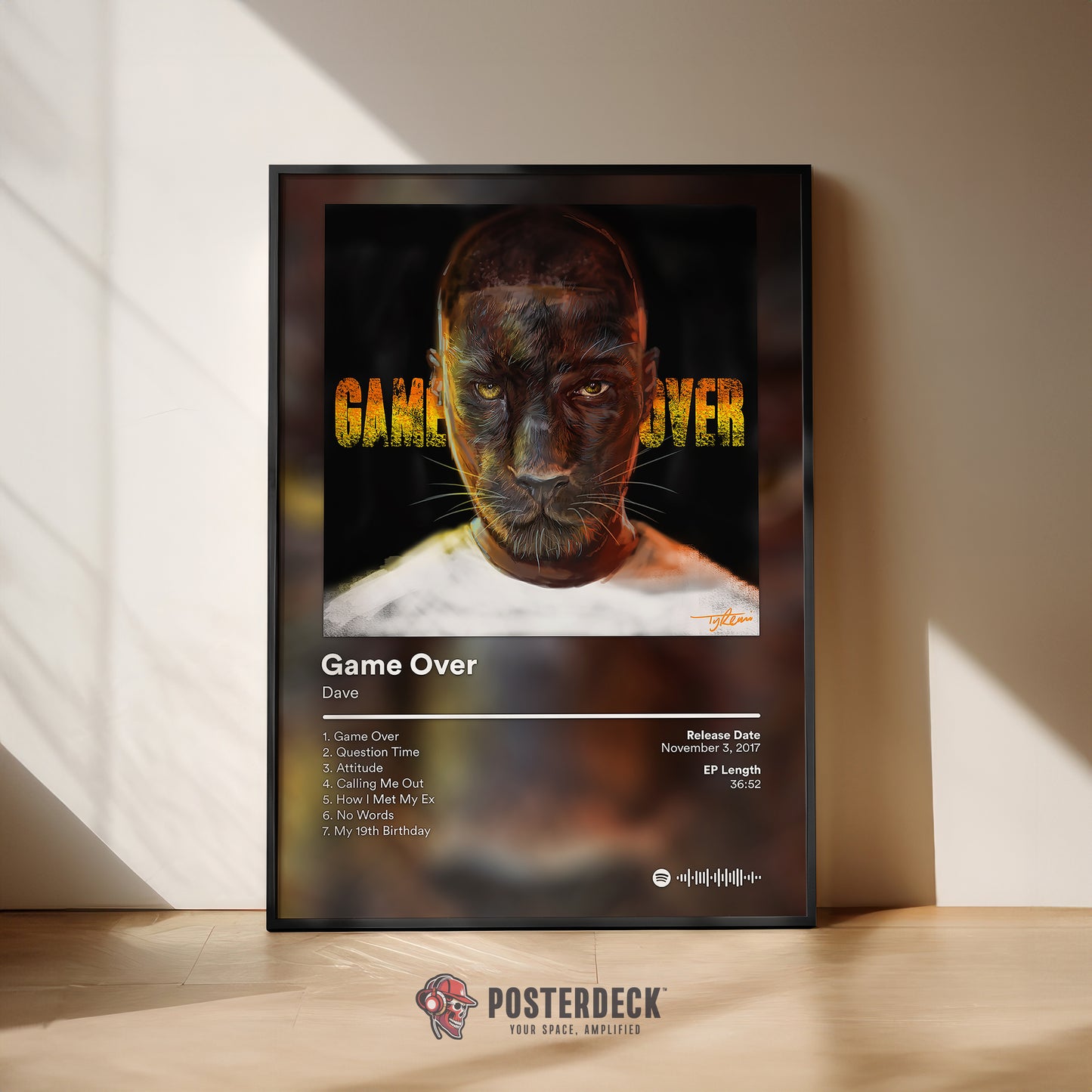 Dave 'Game Over' Album Poster