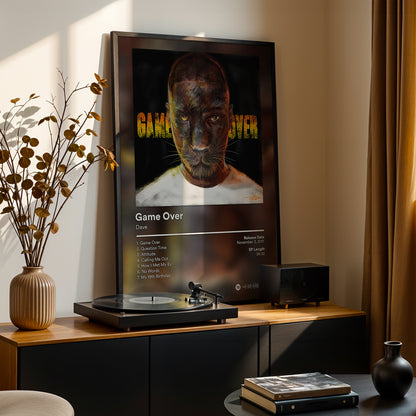 Dave 'Game Over' Album Poster