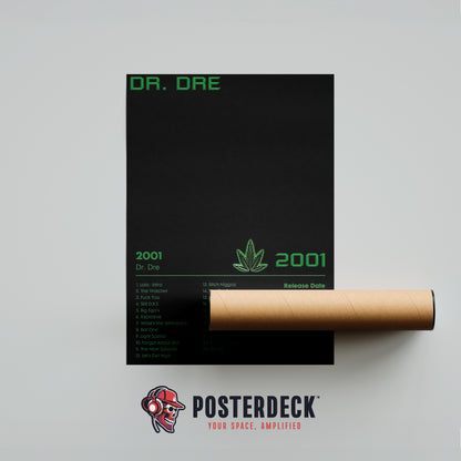 Dr Dre '2001' Album Poster