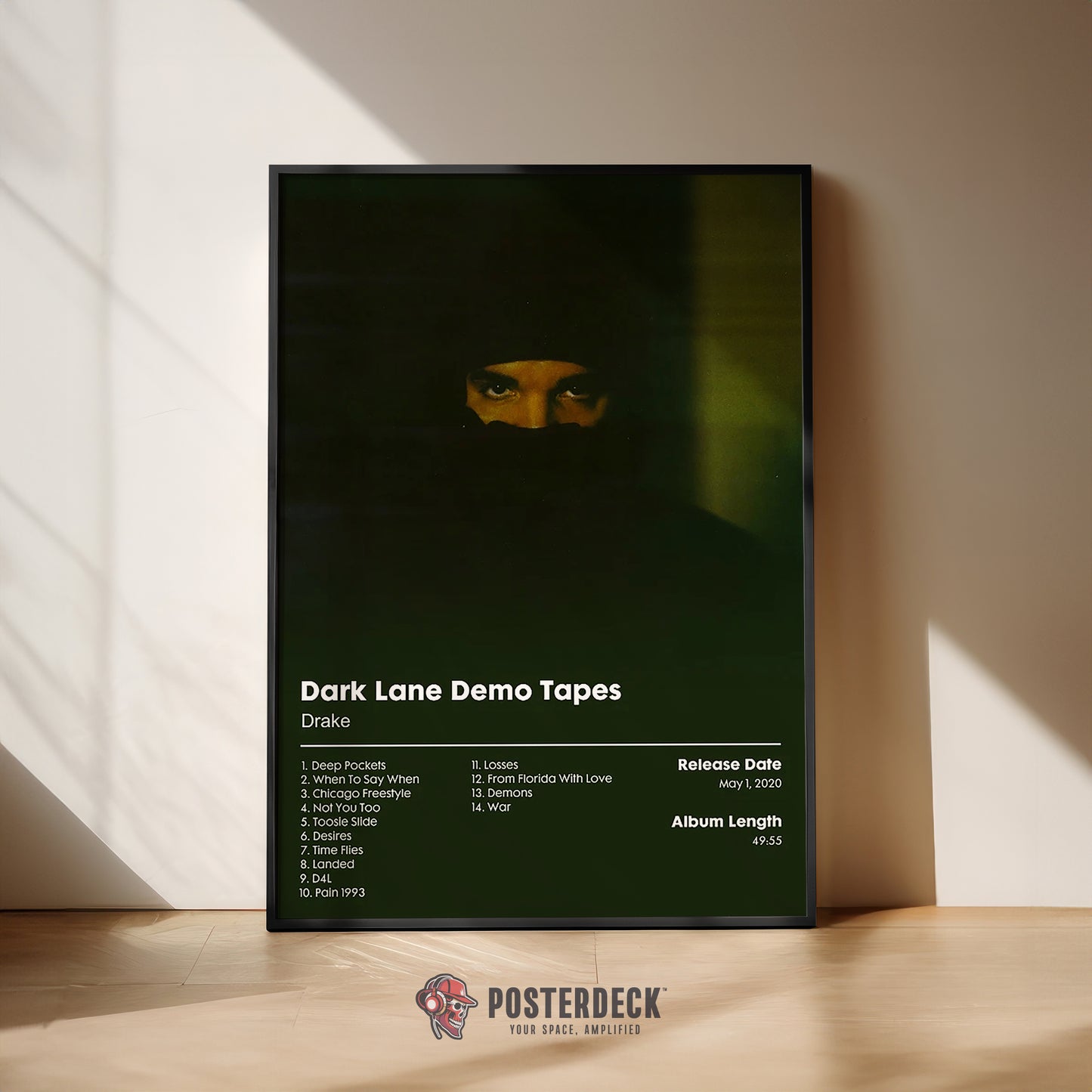 Drake 'Dark Lane Demo Tapes' Album Poster
