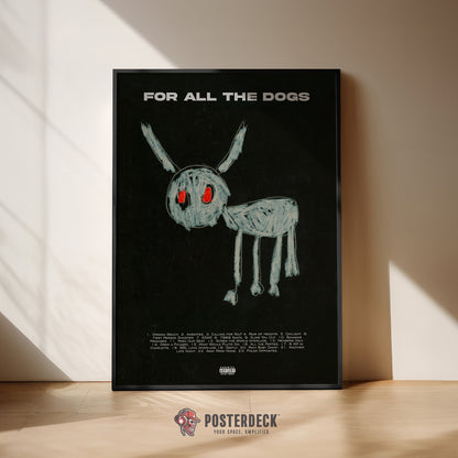 Drake 'For All The Dogs' Poster