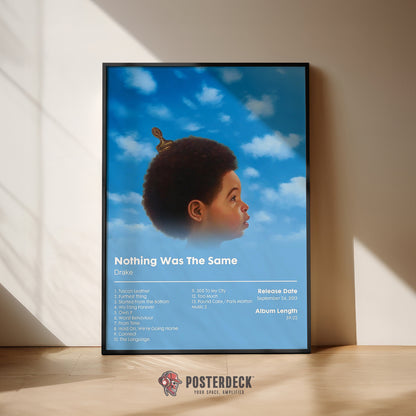 Drake 'Nothing Was The Same' Album Poster