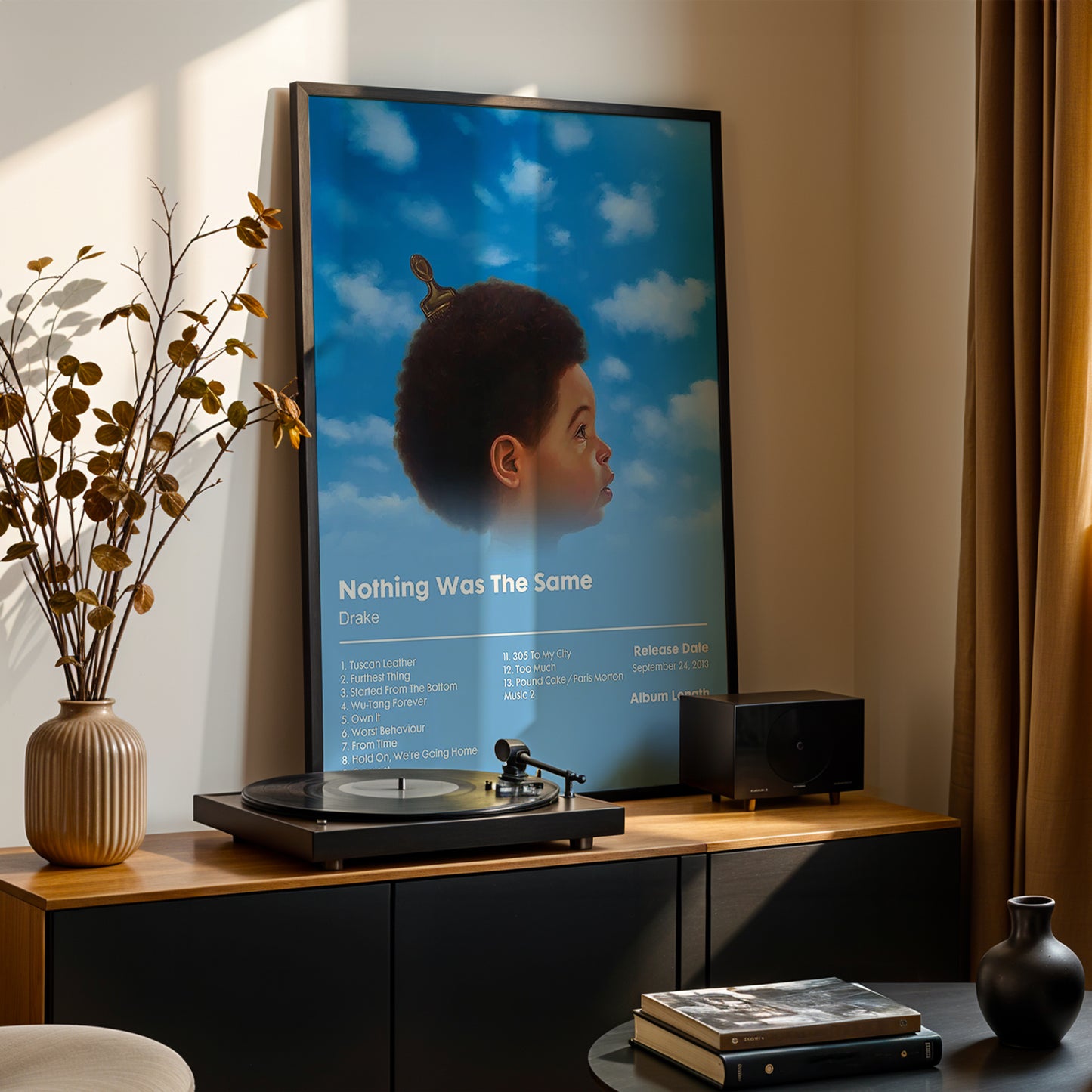 Drake 'Nothing Was The Same' Album Poster