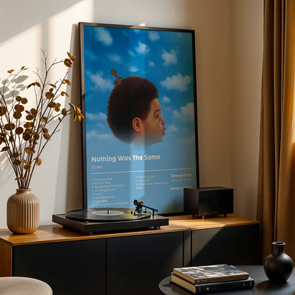 Drake 'Nothing Was The Same' Album Poster