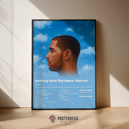 Drake 'Nothing Was The Same Deluxe' Album Poster