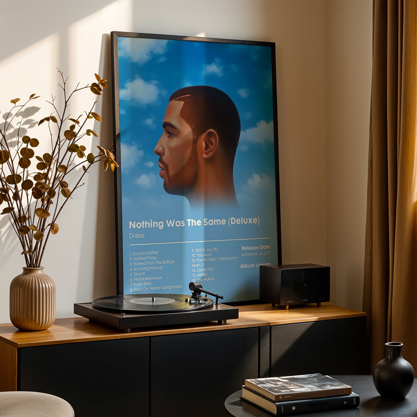 Drake 'Nothing Was The Same Deluxe' Album Poster