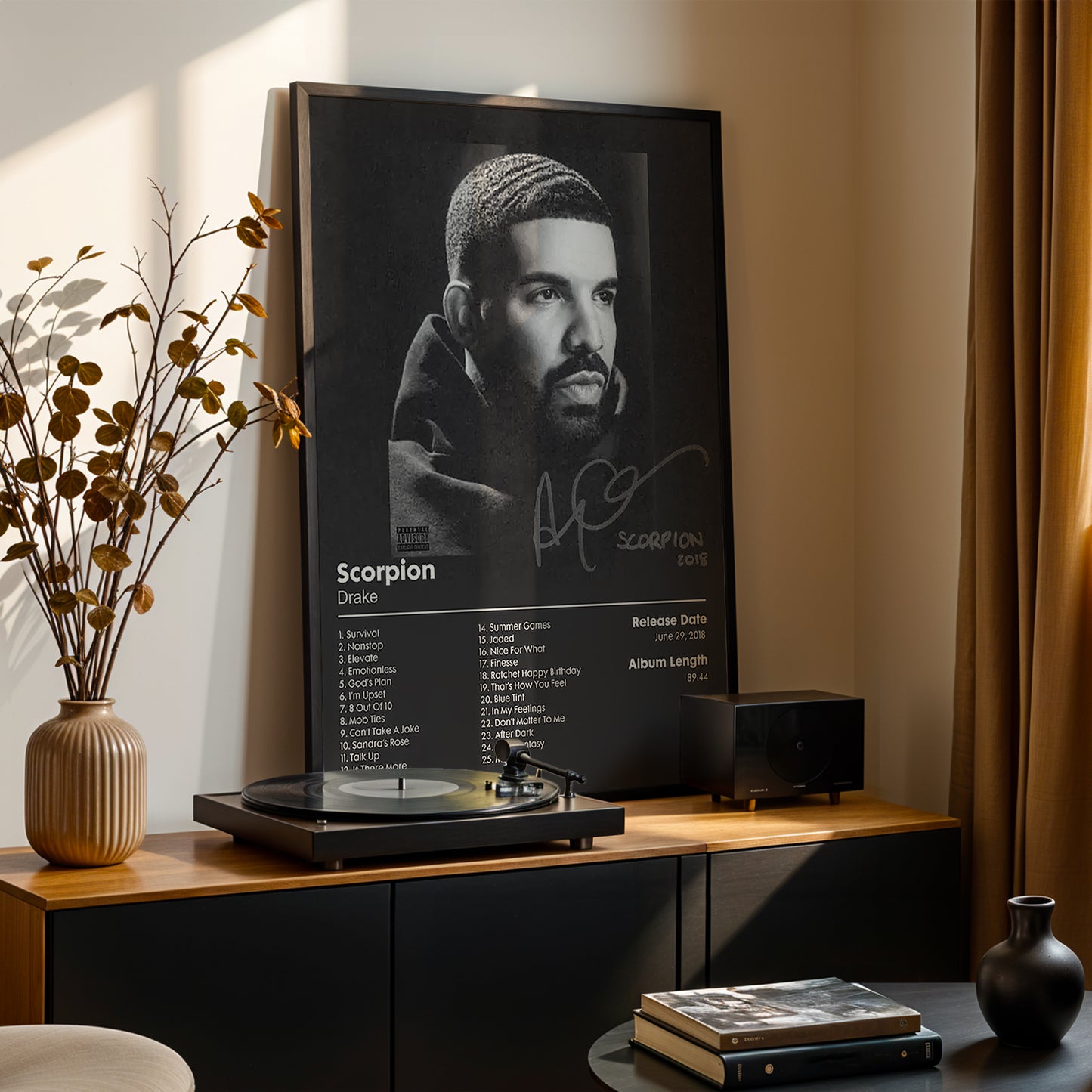 Drake 'Scorpion' Album Poster