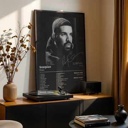 Drake 'Scorpion' Album Poster