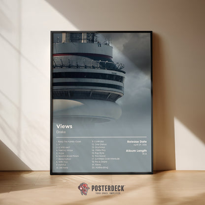 Drake 'Views' Album Poster