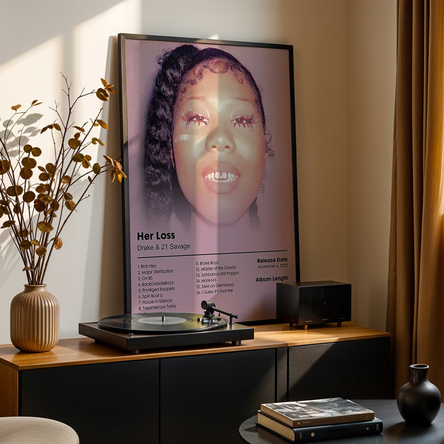 Drake & 21 Savage 'Her Loss' Album Poster