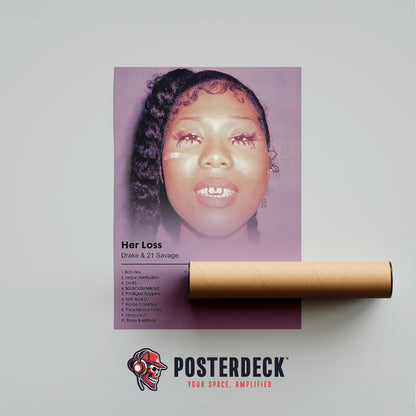 Drake & 21 Savage 'Her Loss' Album Poster