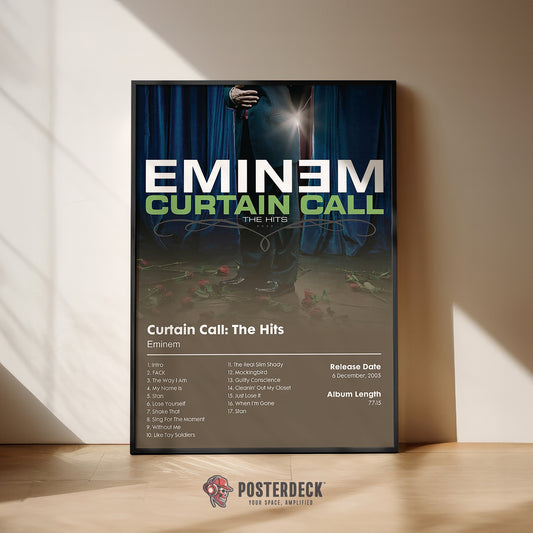 Eminem 'Curtain Call: The Hits' Album Poster