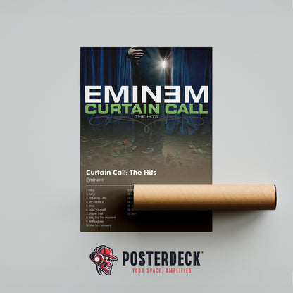 Eminem 'Curtain Call: The Hits' Album Poster