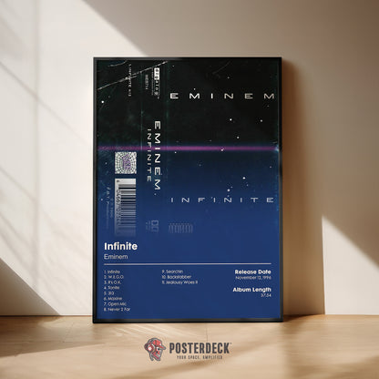 Eminem 'Inifinite' Album Poster