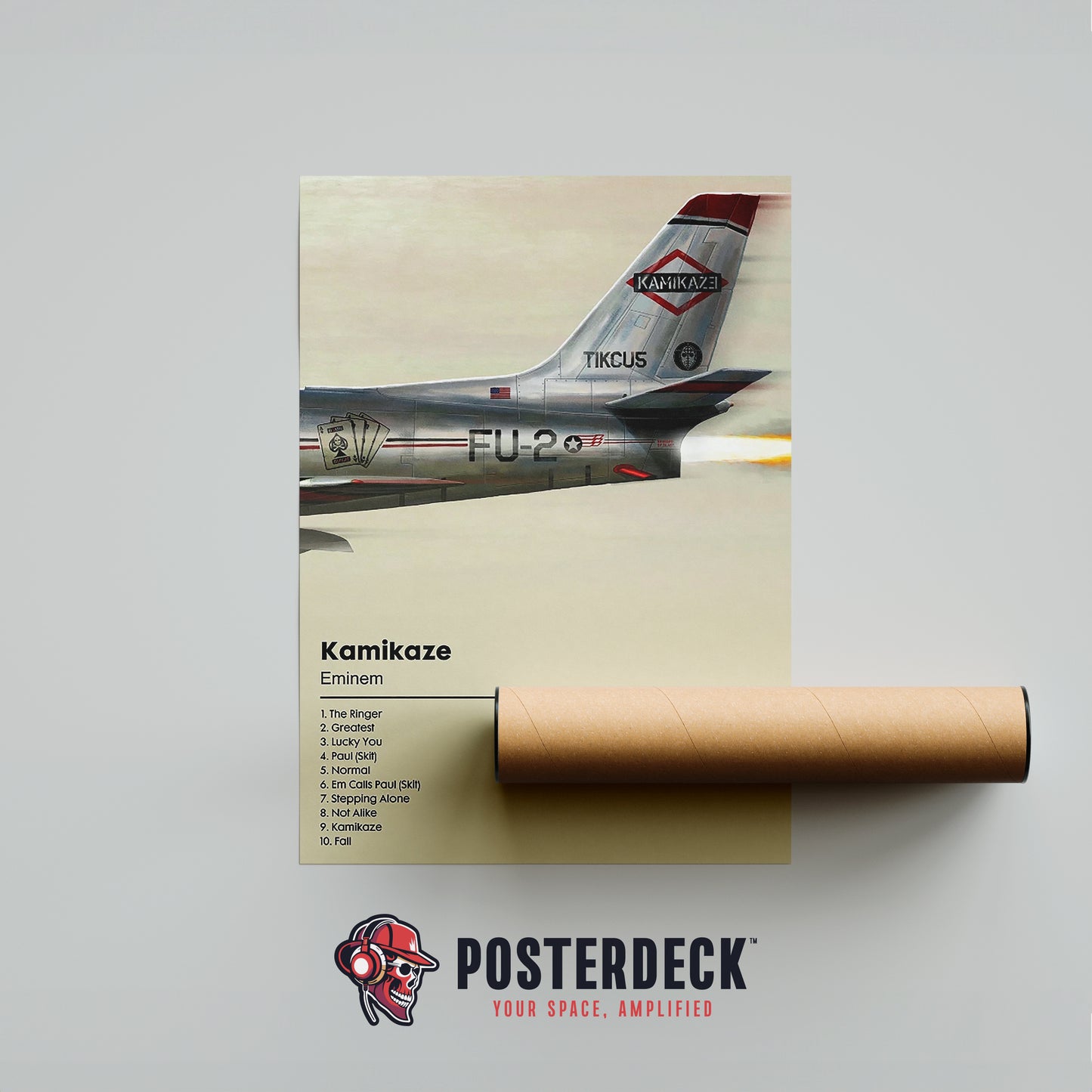 Eminem 'Kamikaze' Album Poster