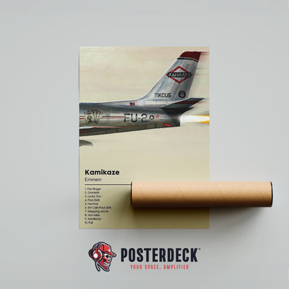 Eminem 'Kamikaze' Album Poster