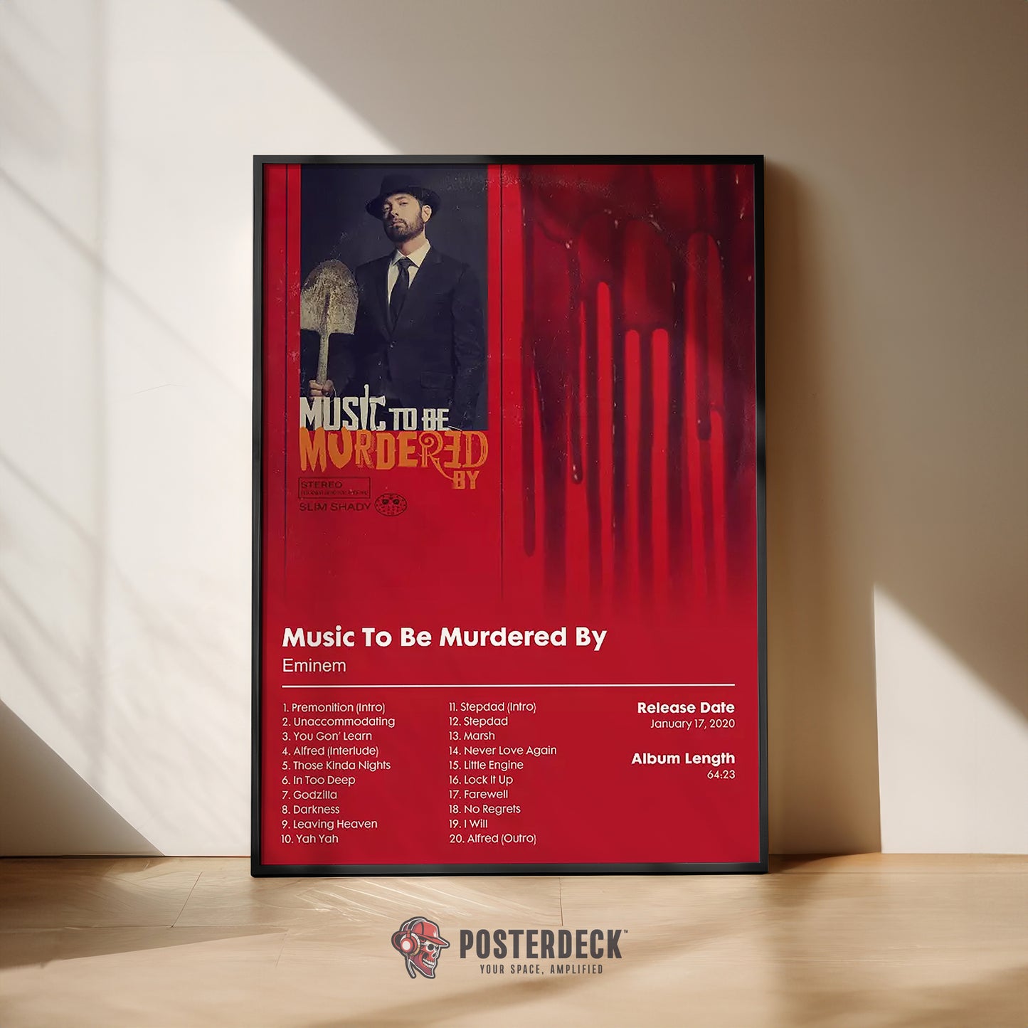 Eminem 'Music To Be Murdered By' Album Poster