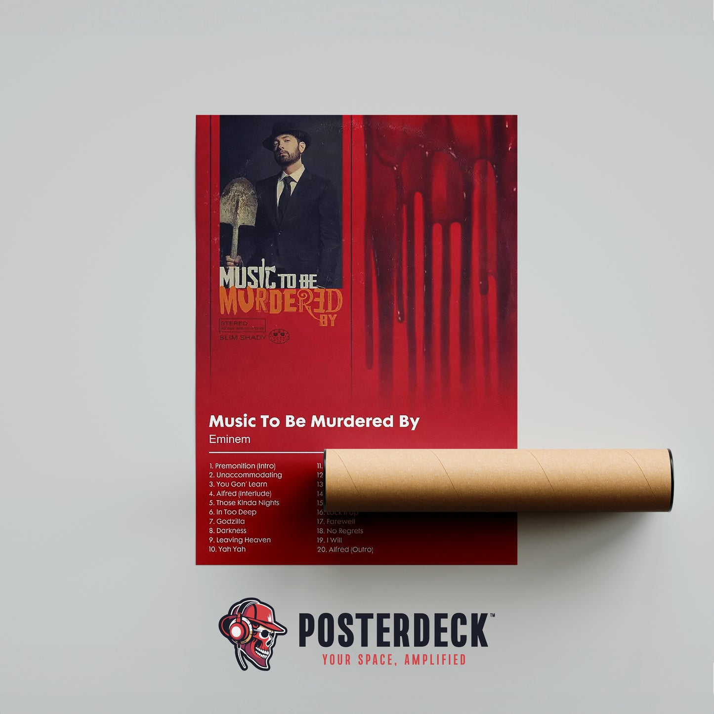 Eminem 'Music To Be Murdered By' Album Poster