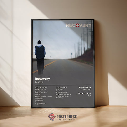 Eminem 'Recovery' Album Poster