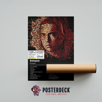 Eminem 'Relapse' Album Poster