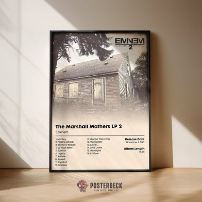 Eminem 'The Marshall Mathers LP 2' Album Poster