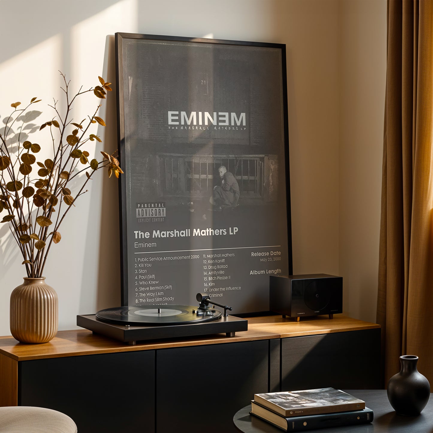 Eminem 'The Marshall Mathers LP' Album Poster