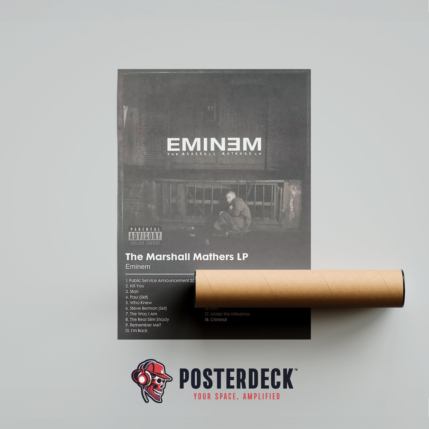 Eminem 'The Marshall Mathers LP' Album Poster