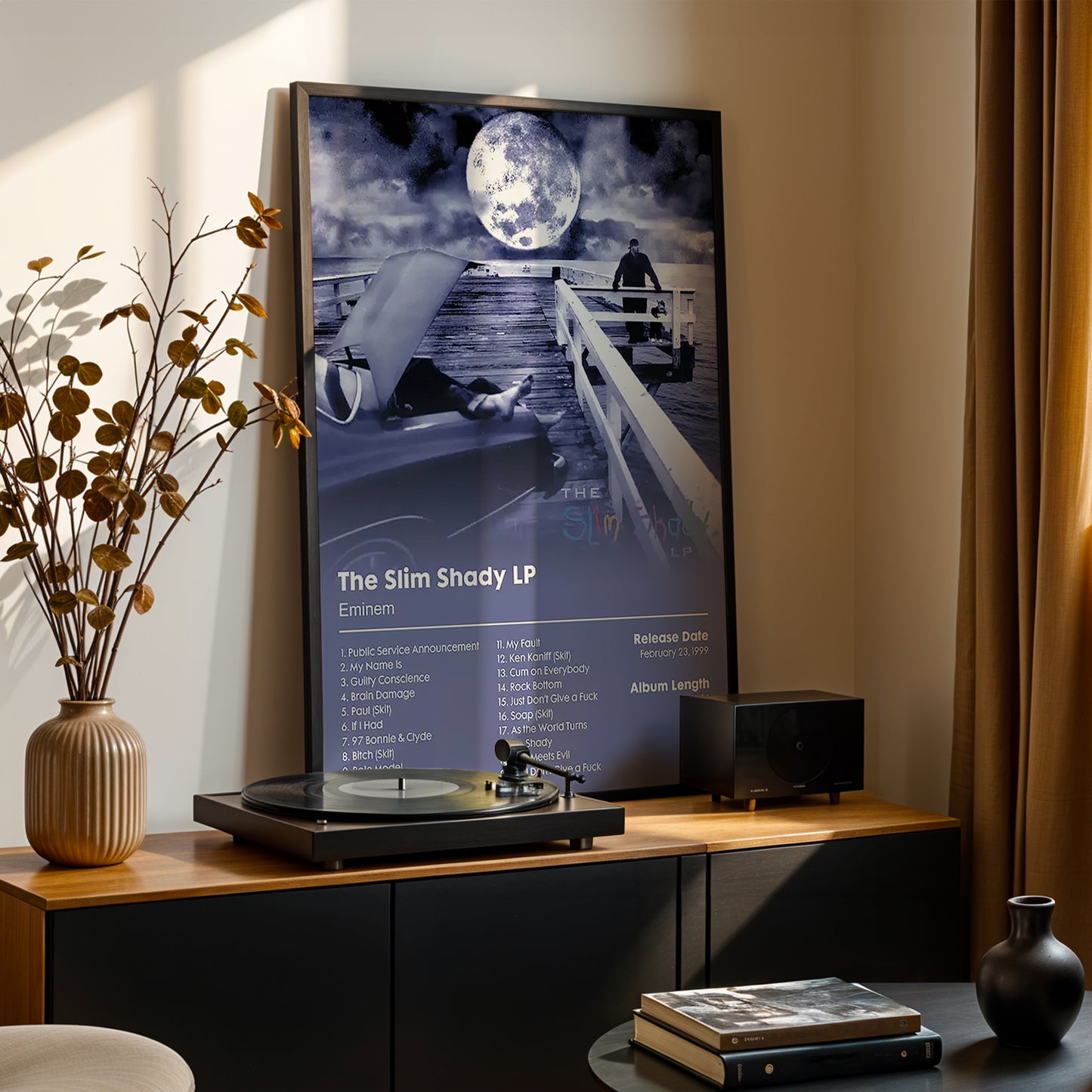 Eminem 'The Slim Shady LP' Album Poster