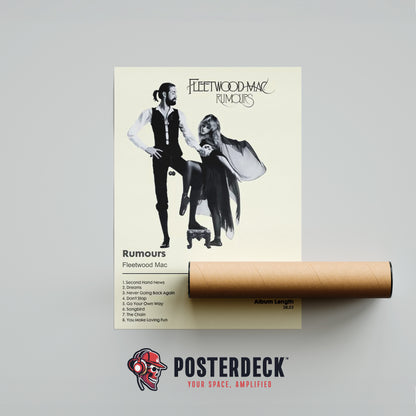 Fleetwood Mac 'Rumours' Album Poster