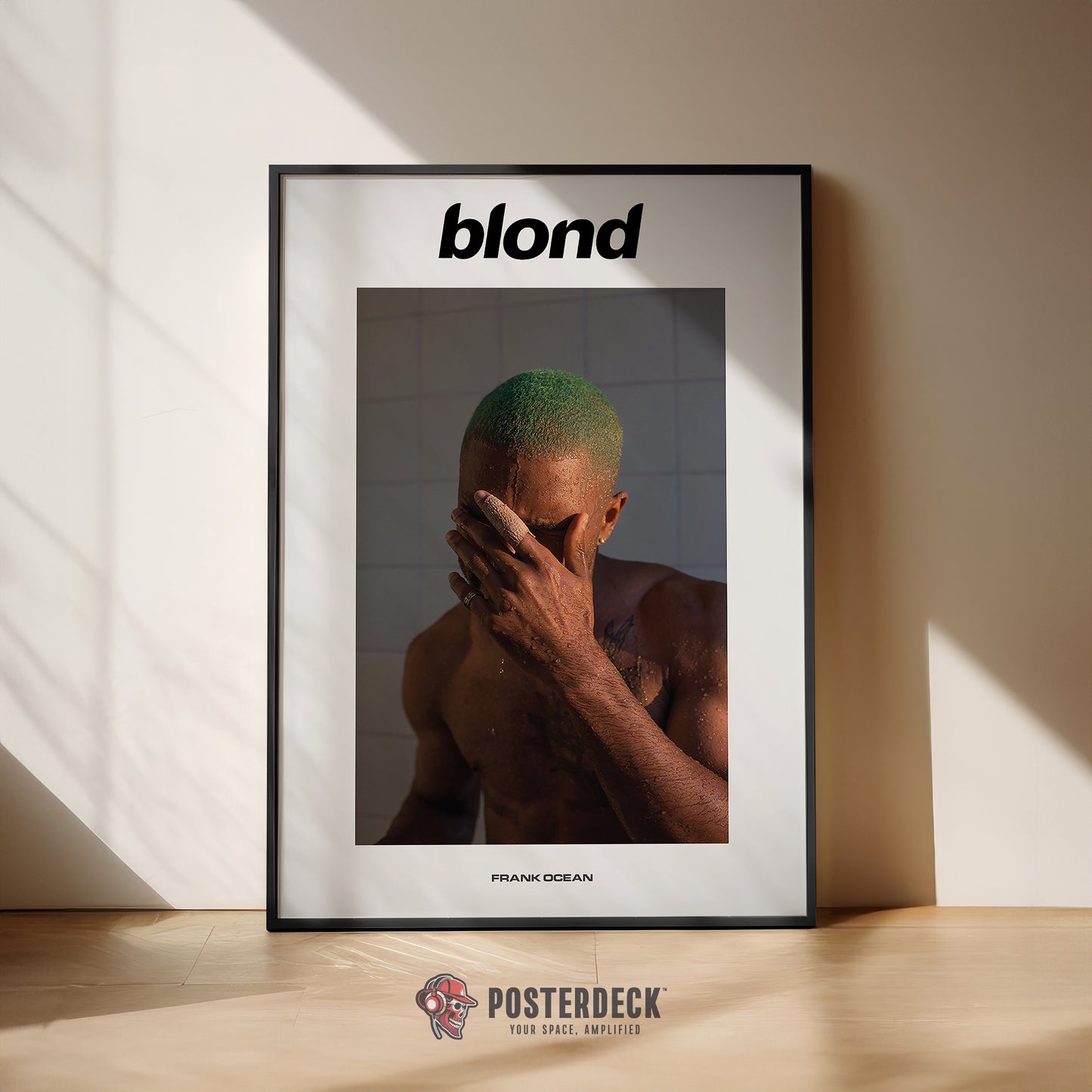 Frank Ocean 'BLONDE' Minimalist Poster
