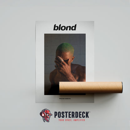 Frank Ocean 'BLONDE' Minimalist Poster