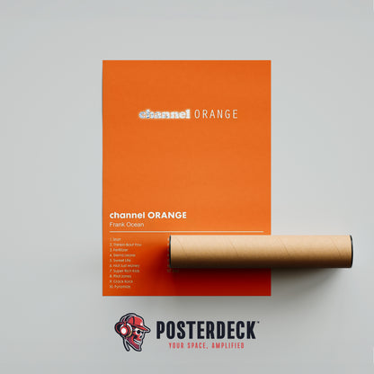 Frank Ocean 'Channel Orange' Album Poster