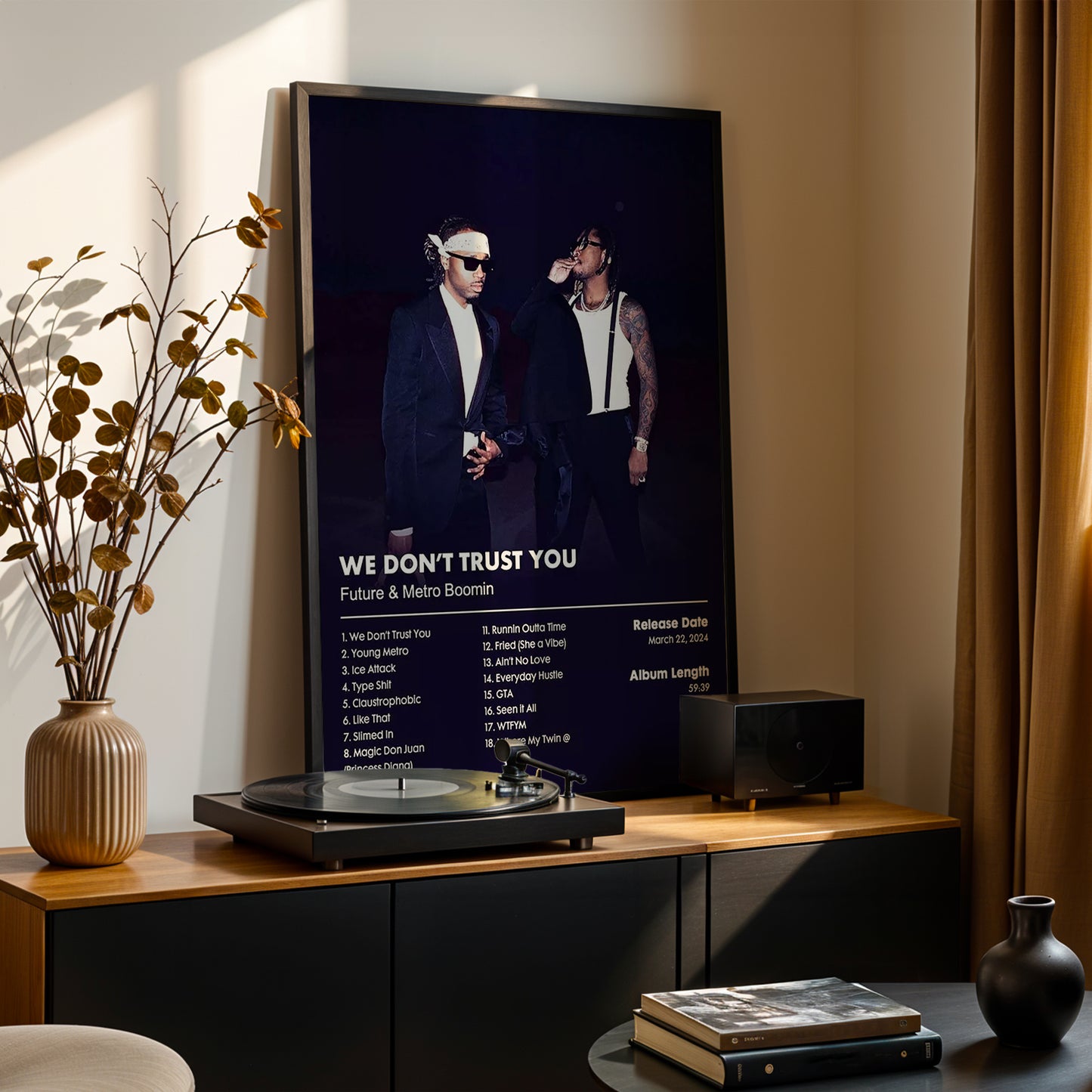 Future & Metro Boomin 'WE DON'T TRUST YOU' Album Poster