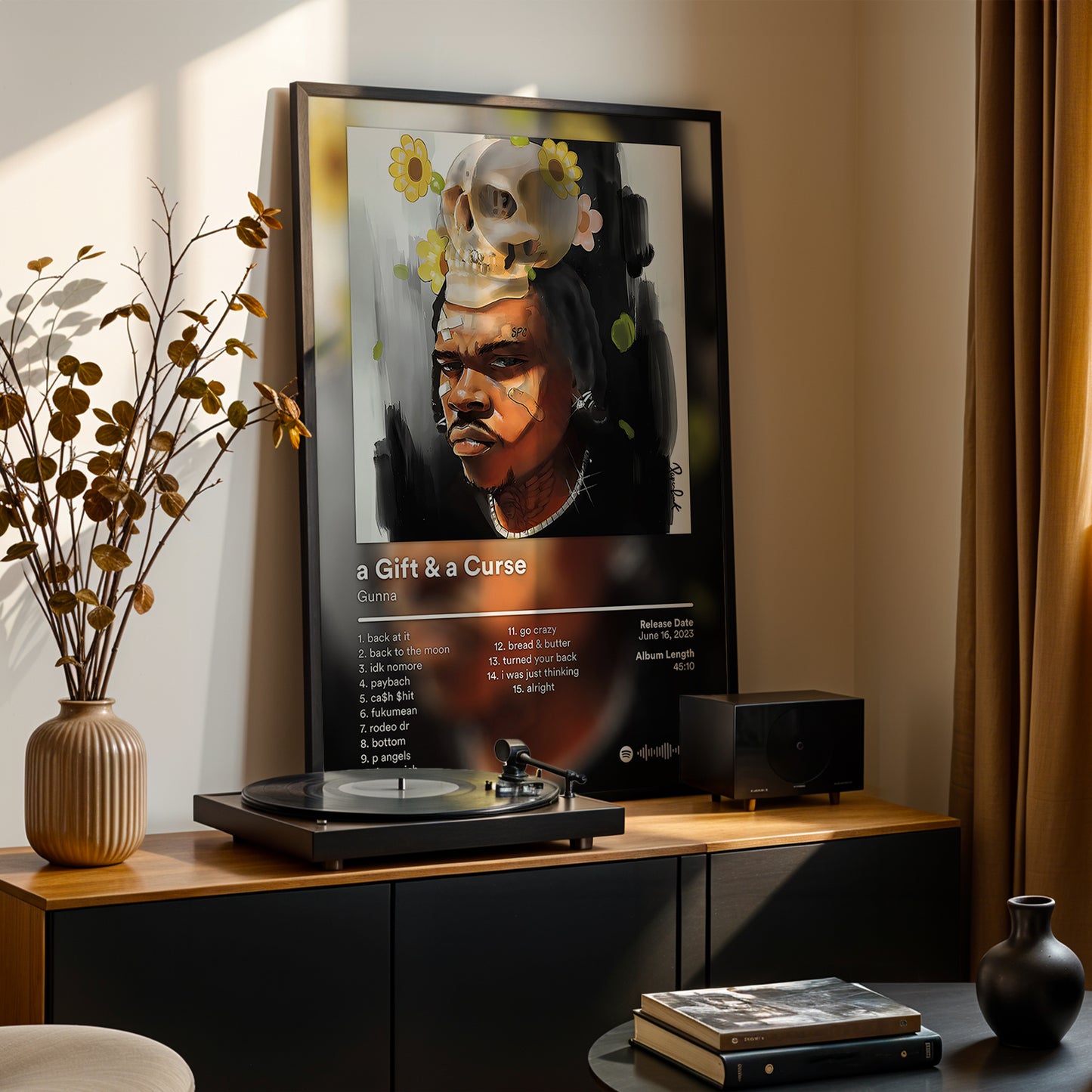Gunna 'A Gift & A Curse' Album Poster