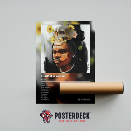 Gunna 'A Gift & A Curse' Album Poster