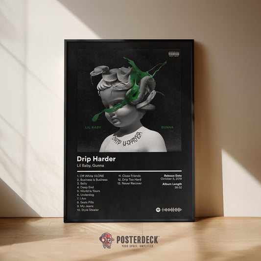 Gunna 'Drip Harder' Album Poster