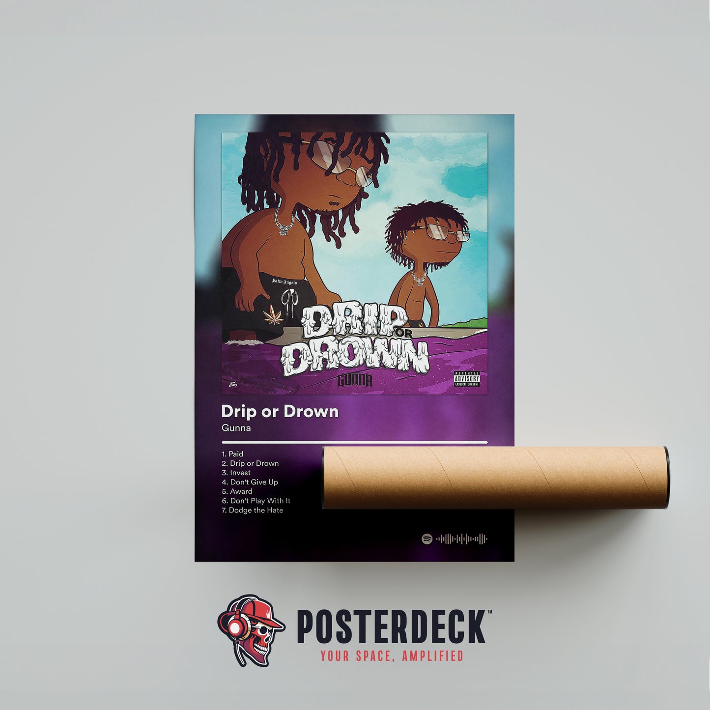 Gunna 'Drip Or Down' Album Poster