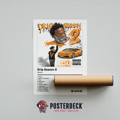 Gunna 'Drip Season 2' Album Poster