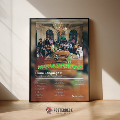 Gunna 'Slime Language 2' Album Poster
