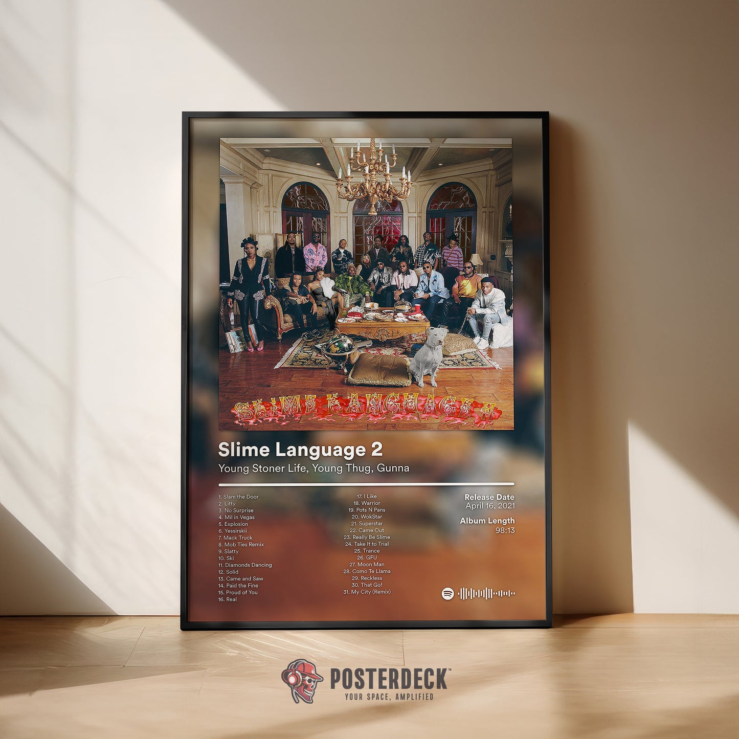 Gunna 'Slime Language 2' Album Poster