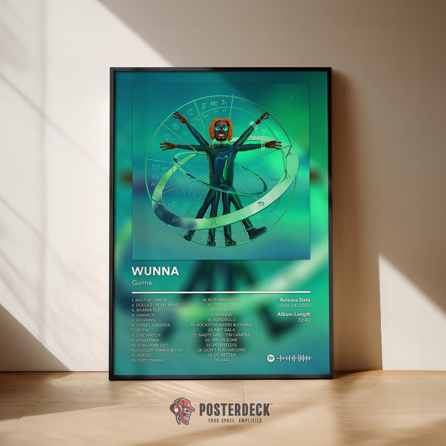Gunna 'Wunna' (Deluxe) Album Poster