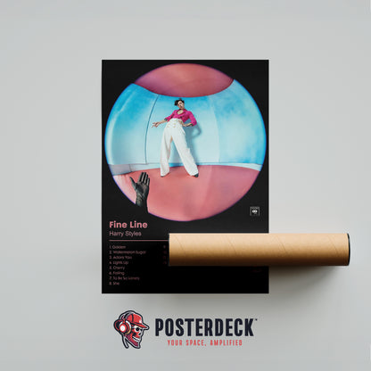 Harry Styles 'Fine Line' Album Poster