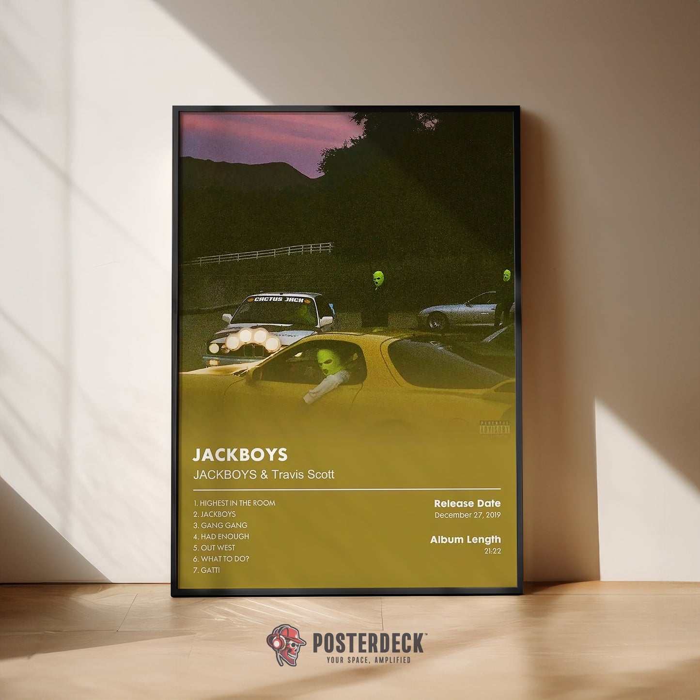 JACKBOYS & Travis Scott 'JACKBOYS' Album Poster