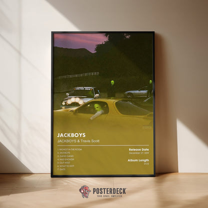 JACKBOYS & Travis Scott 'JACKBOYS' Album Poster