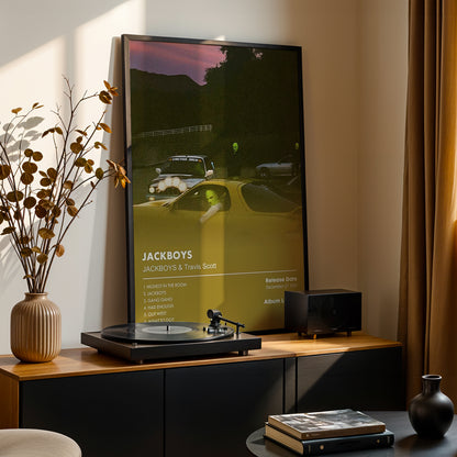 JACKBOYS & Travis Scott 'JACKBOYS' Album Poster