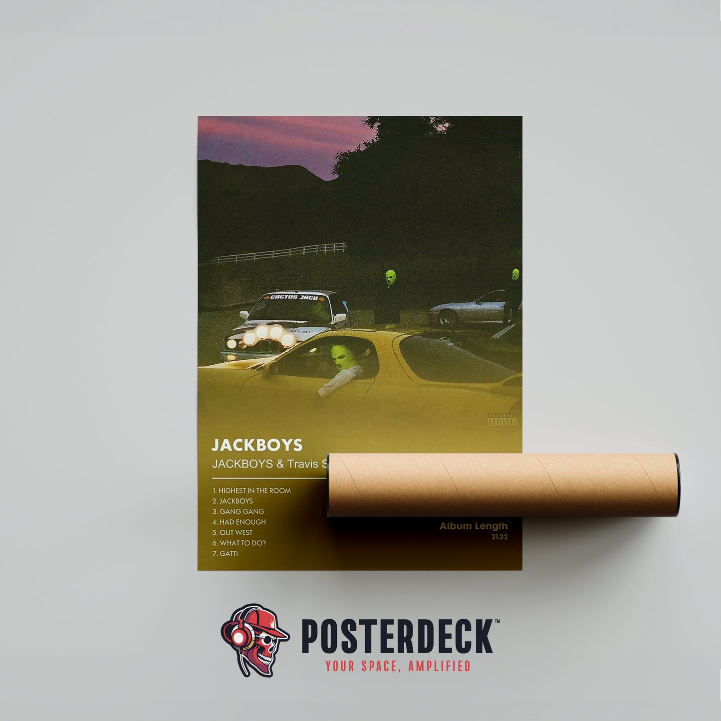 JACKBOYS & Travis Scott 'JACKBOYS' Album Poster