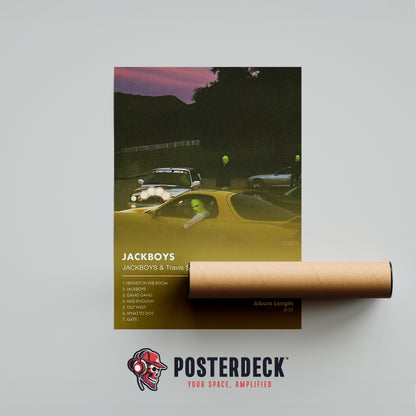 JACKBOYS & Travis Scott 'JACKBOYS' Album Poster