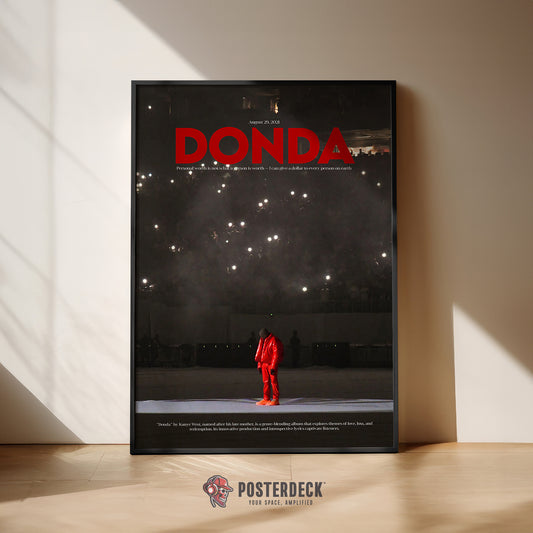 Kanye West 'DONDA' Poster