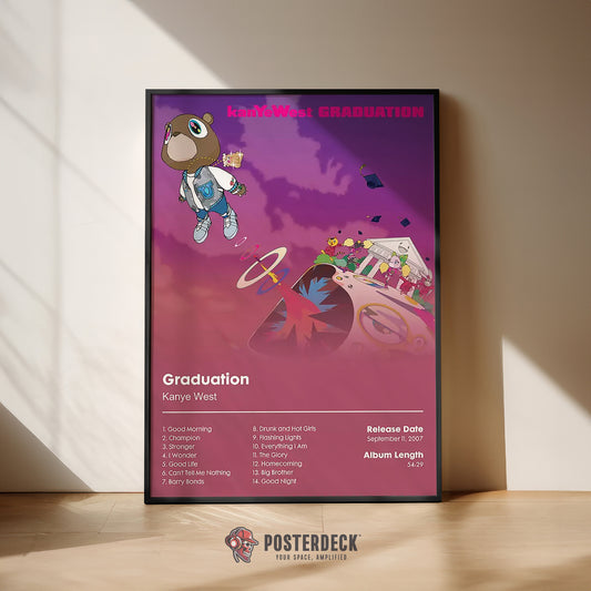 Kanye West 'Graduation' Album Poster